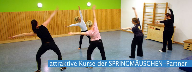 Kurse der SPRINGMÄUSCHEN-Partner